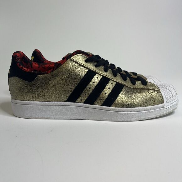 Adidas Superstar 2 Year of the Horse CNY Gold D65601 Men’s 10US